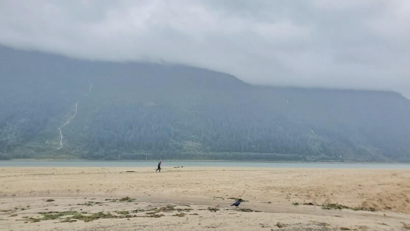 sandy beach juneau. savikko park beach