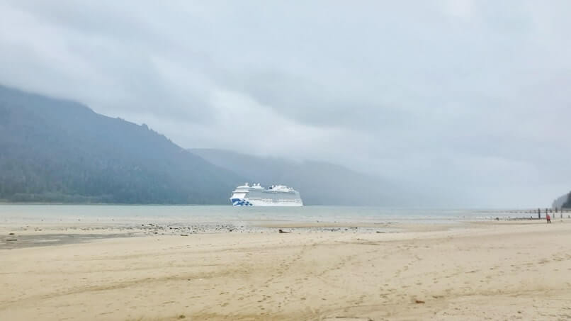 juneau cruise ship, gastineau channel