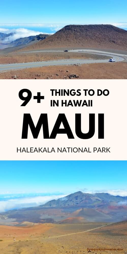 haleakala national park. things to do in maui hawaii