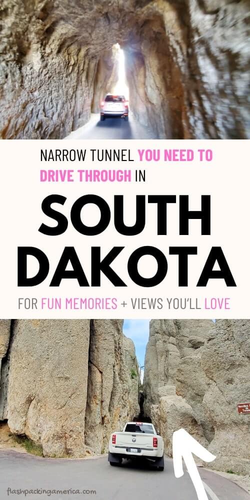 south dakota tunnel. needles eye tunnel
