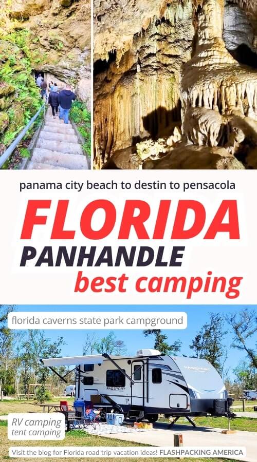 florida caverns state park campground. best florida panhandle campgrounds