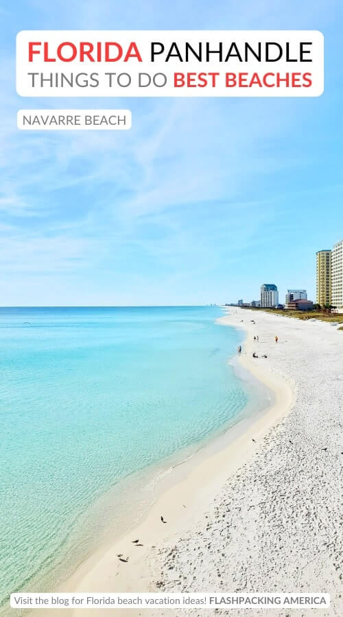 navarre beach. best florida panhandle beaches