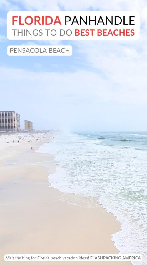 pensacola beach. best florida panhandle beaches