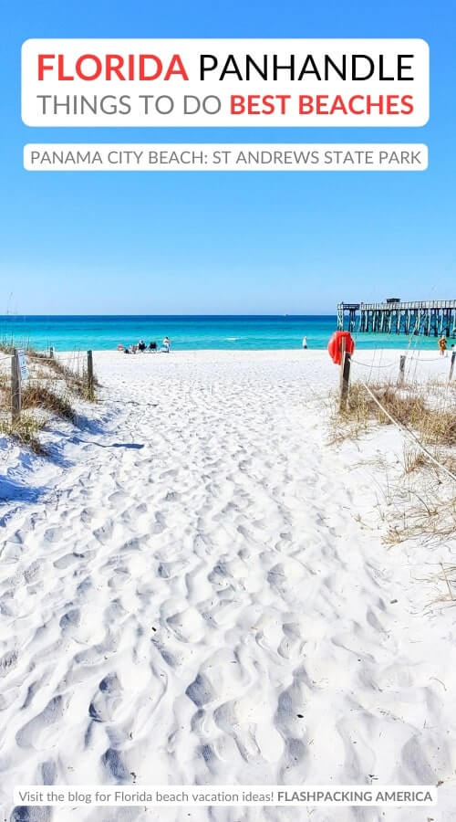 st andrews state park. panama city beach florida. best florida panhandle beaches