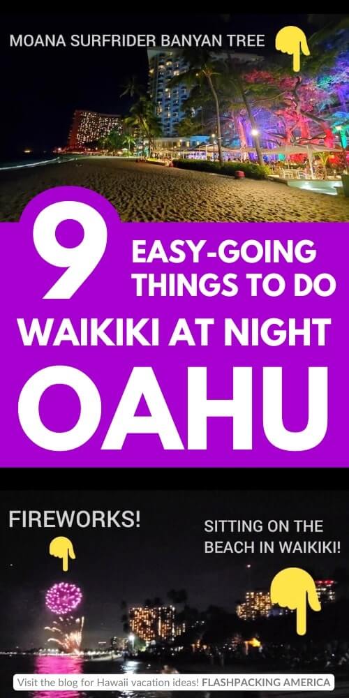 things to do in waikiki at night