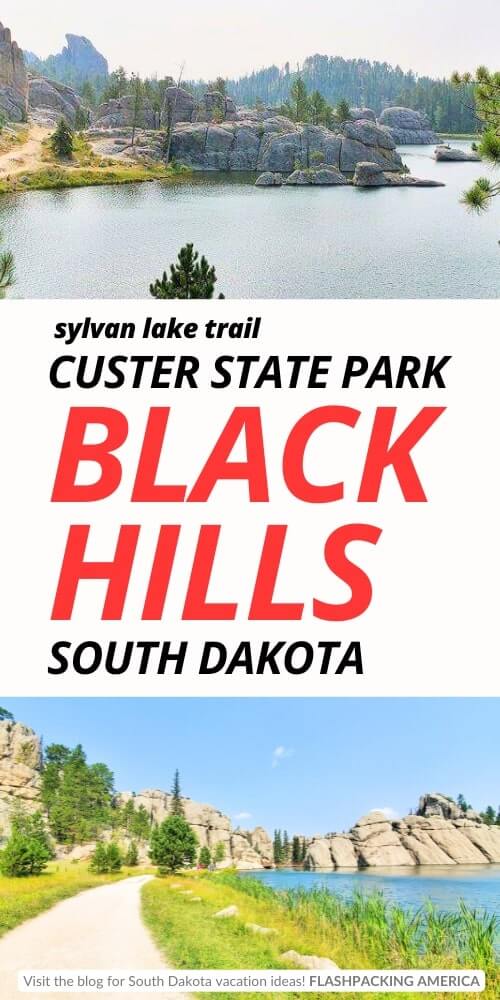 sylvan lake trail. black hills south dakota