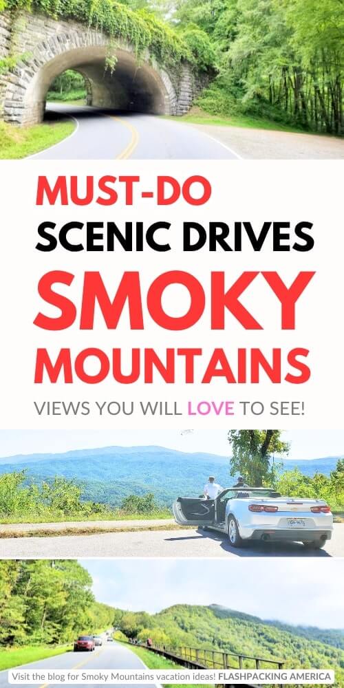 best scenic drives smoky mountains. tennessee north carolina. great smoky mountains national park