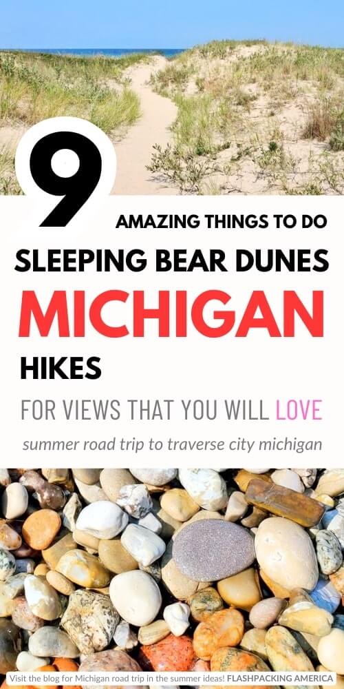 best hikes in sleeping bear dunes michigan