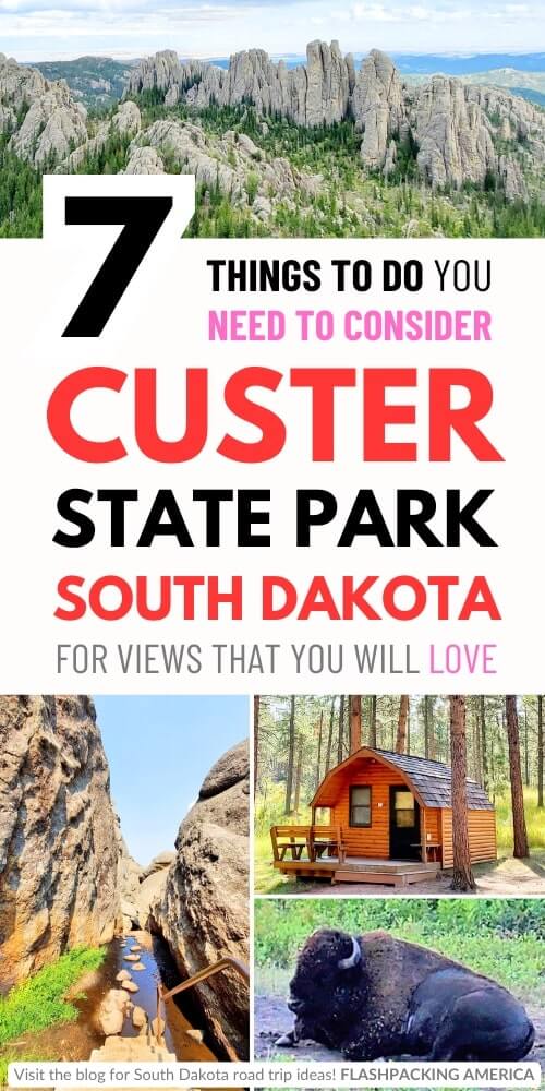 things to do in custer state park south dakota road trip