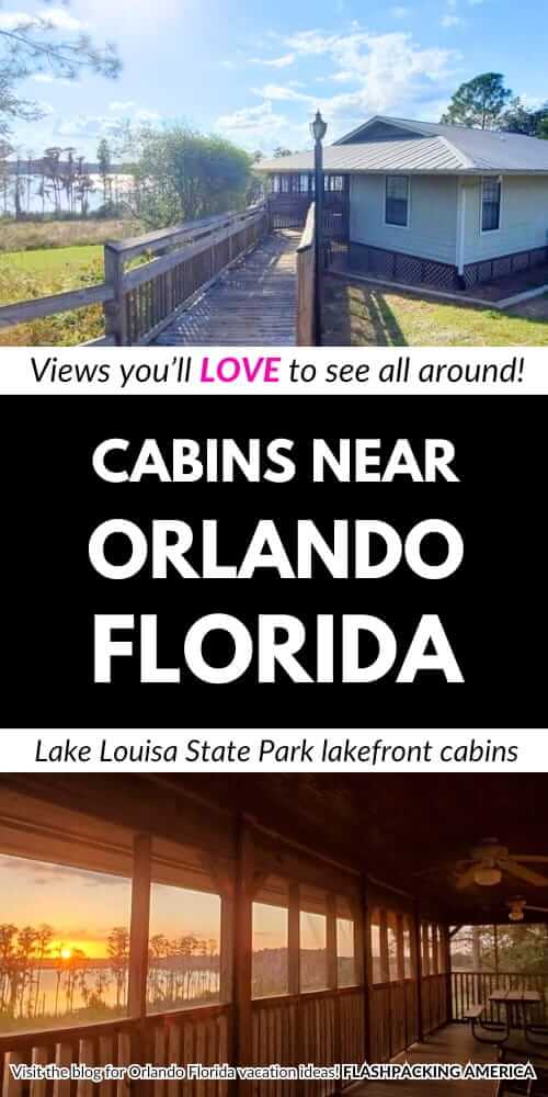 lake louisa state park cabins near orlando