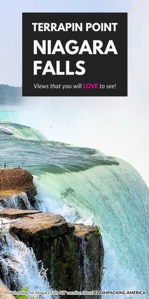 niagara falls. terrapin point. how to see horseshoe falls from american side of niagara falls