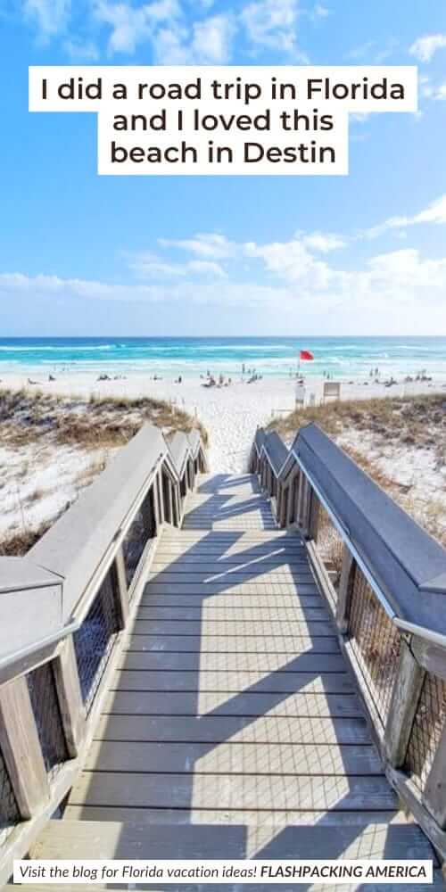 beach at henderson beach state park in destin florida