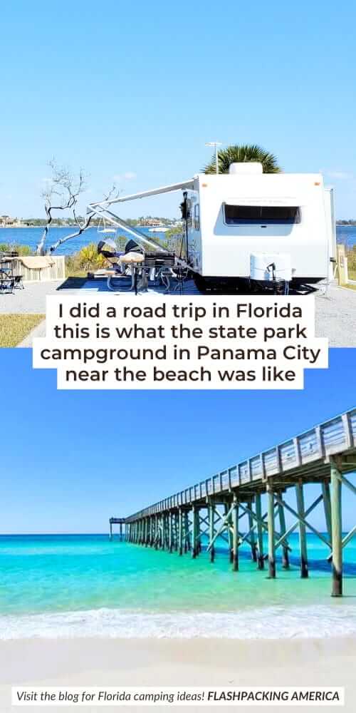best panama city beach florida camping. st andrews state park campground